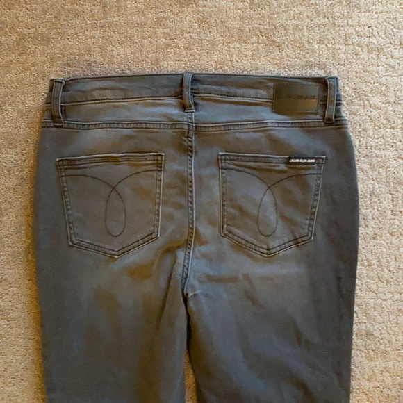 Calvin Klein - grey skinny stretch Jean - Picture 7 of 9
